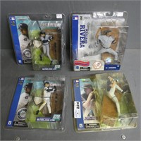 (4) McFarlane Baseball Figures