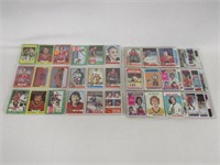 99 ASSORTED TOPPS HOCKEY CARDS IN SHEETS: