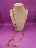 Gold Plated 38" Necklace