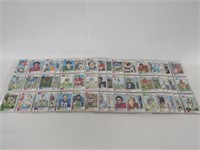 (198) 1973 TOPPS FOOTBALL CARDS IN SHEETS: