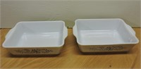 Pyrex, "Homestead" Casserole Dishes