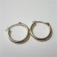 $250 14K  0.67G Hoop Earrings