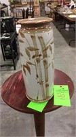 11” Mississippi Mud pottery vase