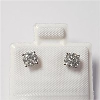 $2640 14K  Diamond (0.66Ct,I1-3,H-I) Earrings