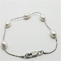 $100  Fresh Water Pearl 7" Bracelet