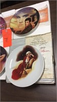 Elvis and Marilyn Monroe collector plates
