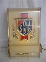 Vintage Old Style Lighted Sign - 1984