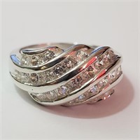 $140 Silver CZ Ring