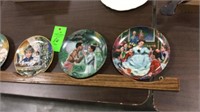 Collector plates and wood display