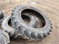 2) Firestone metric tractor tires