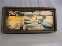 Vintage Miller American Way Lighted Sign