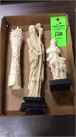 Bone sculpture and others