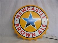 New Castle Brown Ale Lighted Bottle Cap