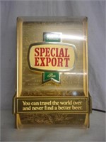 Vintage Special Export Lighted Sign