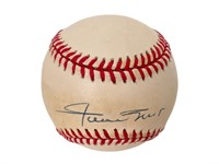 Willie Mays Autographed Baseball W/COA