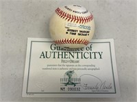 Eddie Mathews Autographed Baseball W/COA