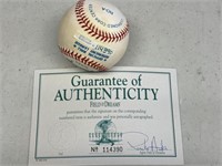 Mickey Mantle Signed Baseball W/COA