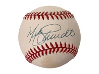 Mike Schmidt Autographed Baseball w/COA
