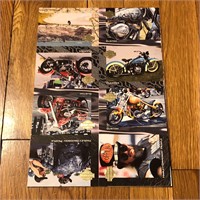1994 Harley Davidson Uncut Promo Trading Cards