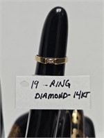 14 KARAT DIAMOND RING