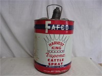 Fafoo Harvest King Vapona Spray 5 Gal Can