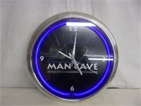 Man Cave Neon Clock