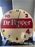 Vintage Dr Pepper clock
