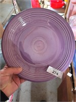 FIESTA 12" PURPLE PLATE