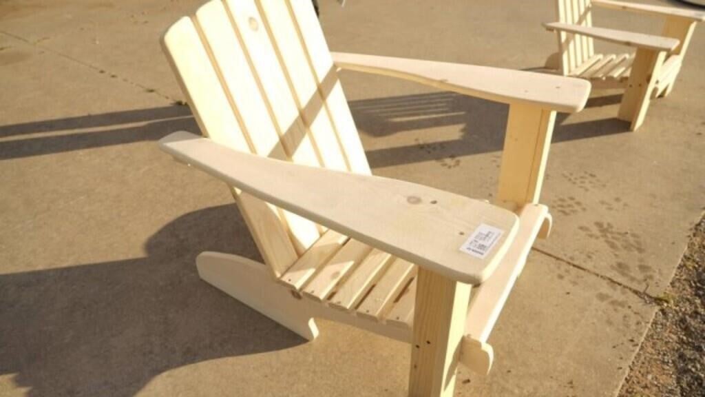 Adirondack chair Adult sized unfinished