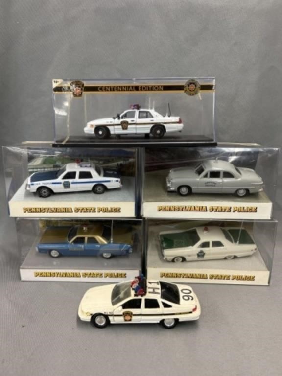 1:43 Scale PA State Police Cars