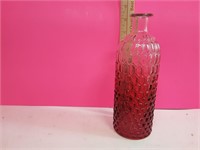 Cranberry colored bottle
