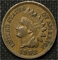 1902 Full Liberty Indian Head Cent