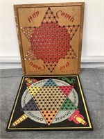 2 Chinese Checker Boards