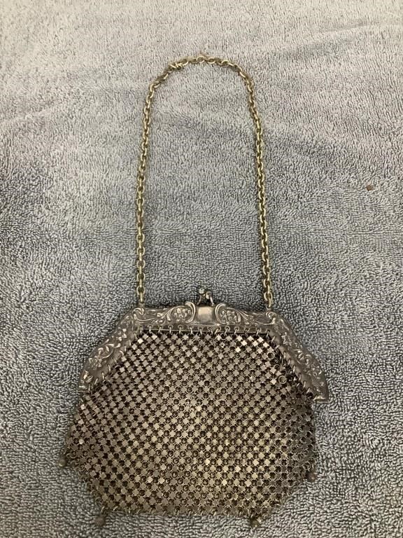 1920 German Silver Purse