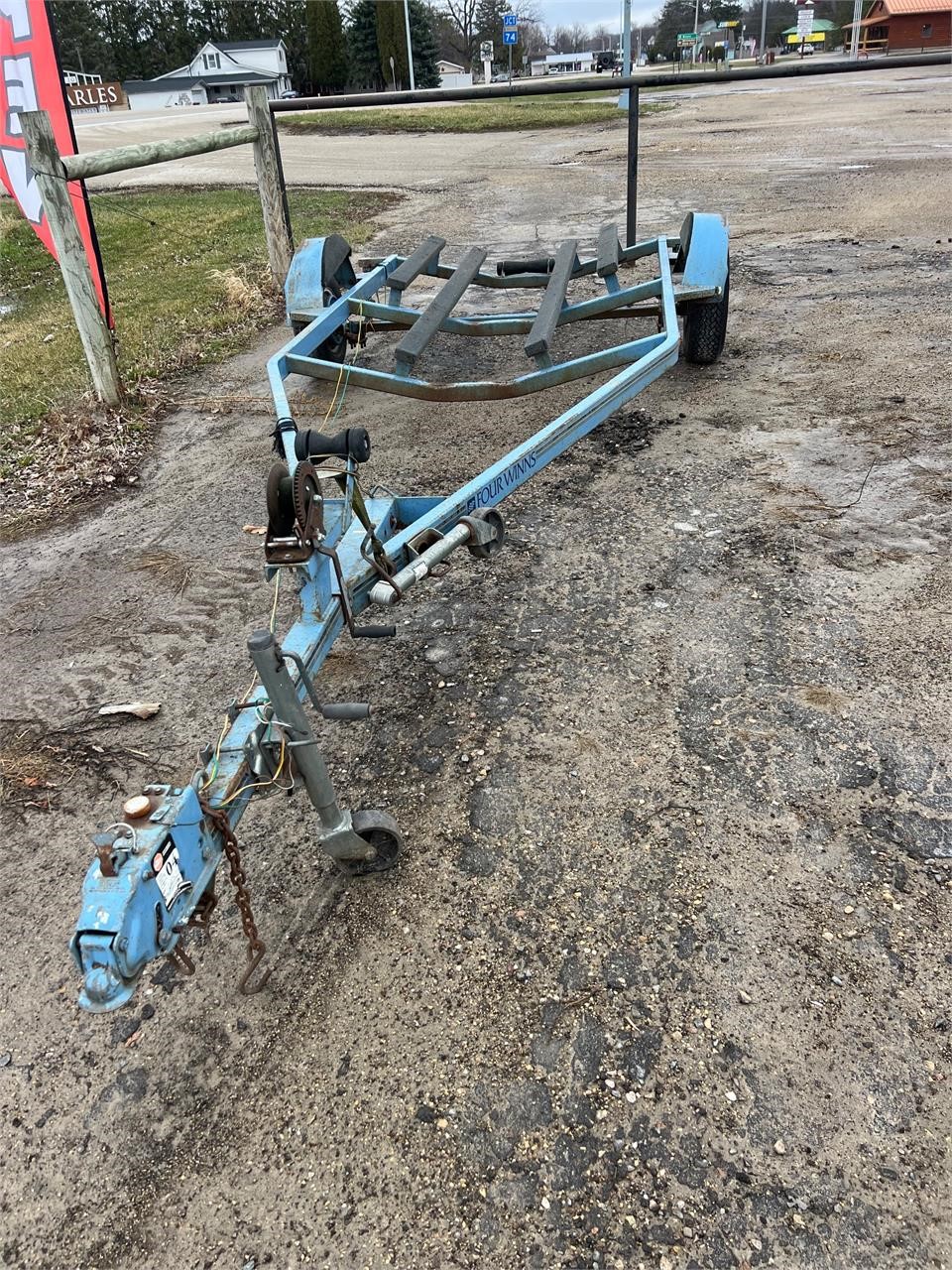 Four Winns Boat Trailer total length 20'