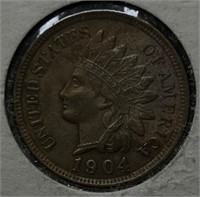 1904 Full Liberty Indian Head Cent