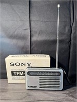 Sony Solid State FM/AM Radio TFM-6100W