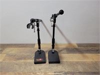 (2) Mic Stands for Tables
