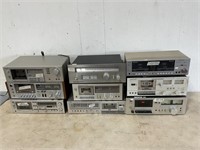 Lot of Vintage Stereo Equipment (parts or repair)