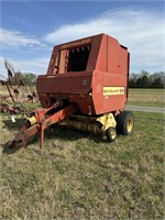 New Holland 650 Auto Wrap Hay Baler, Belt Baler,