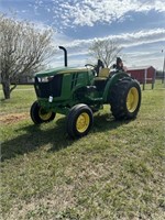 John Deere 5055E Tractor, 1100 Hours, One Owner,