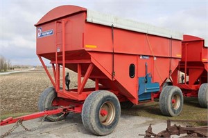 RJ 500 BU. GRAVITY BOX & WAGON