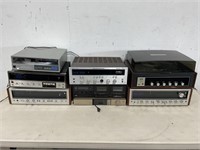 Lot of Vintage Stereo Equipment (parts or repair)