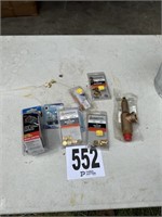Lot of New Brass Fittings & Miscellaneous