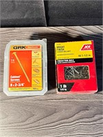 GRK Fasteners/Screws & Ace Finish Nails
