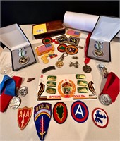 Commendation Medals, Pins, Military Prints