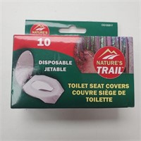 Toilet Seat Covers, Disposable -10pk x8