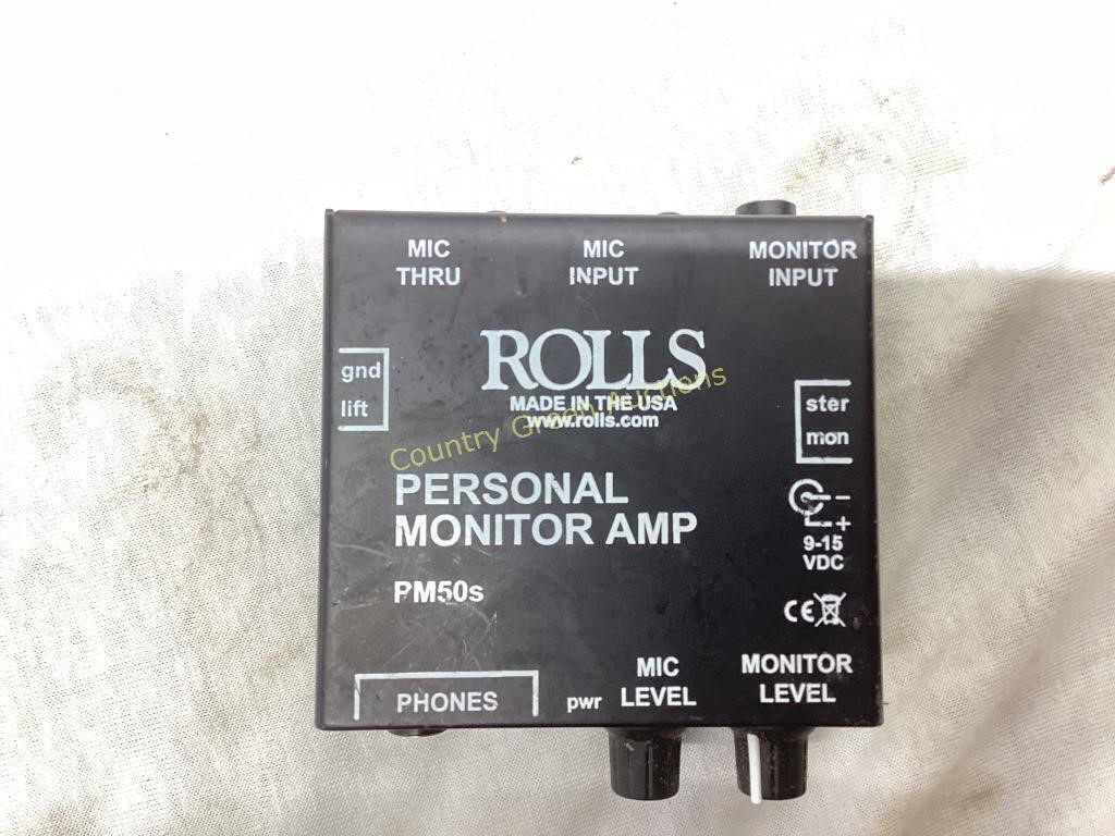 Personal monitor amp