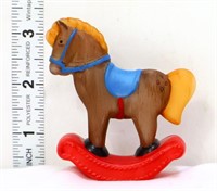 Fenton miniature rocking horse