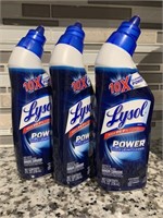 3X709 ML Lysol Toilet Bowl Cleaner